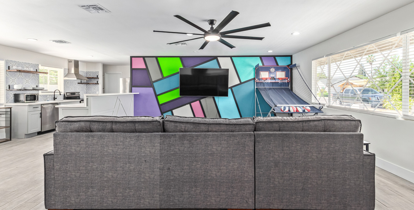 Spacious living area
